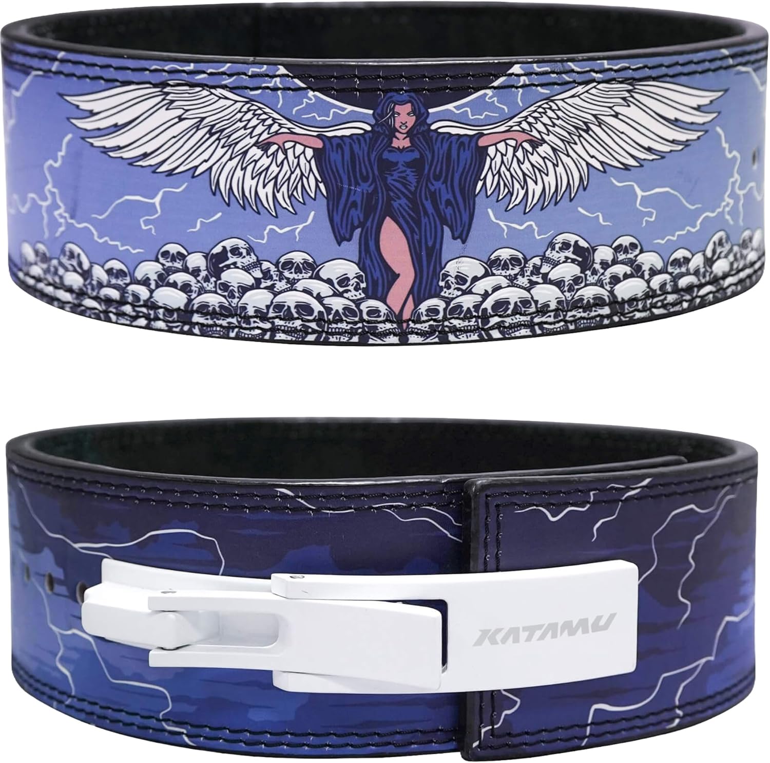 Weight Lifting Belt - Premium Leather Lever Weightlifting Belt for