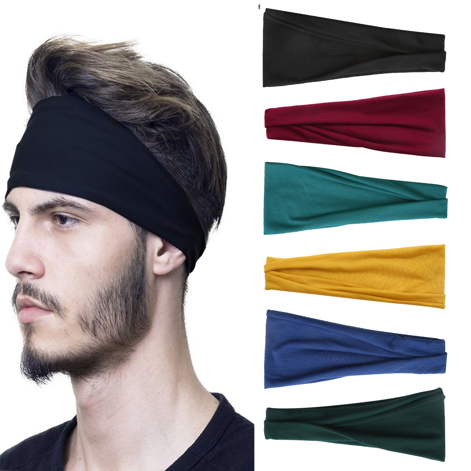 Yoga Fitness For Men - Sports Headband For Men Woman Gym