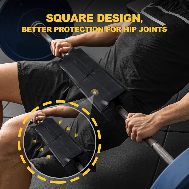 Square Hip Thrust Pad Barbell  - Hip Thrust Pad ulasan dan harga