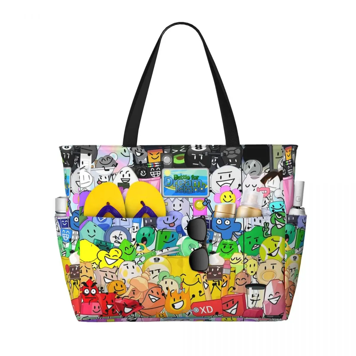 BFDI Group Picture Beach Tote  - Yoga Fitness Group ulasan dan harga