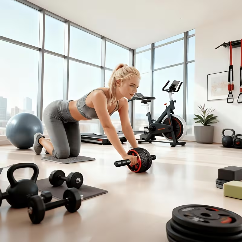 Ab Roller Wheel and Knee Mat,  - Ab Wheel Roller ulasan dan harga