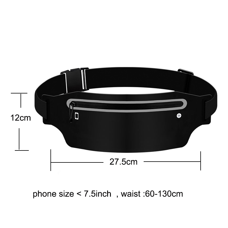 Running Belt Waist Bag Sports  - Weight Lifting Belt ulasan dan harga