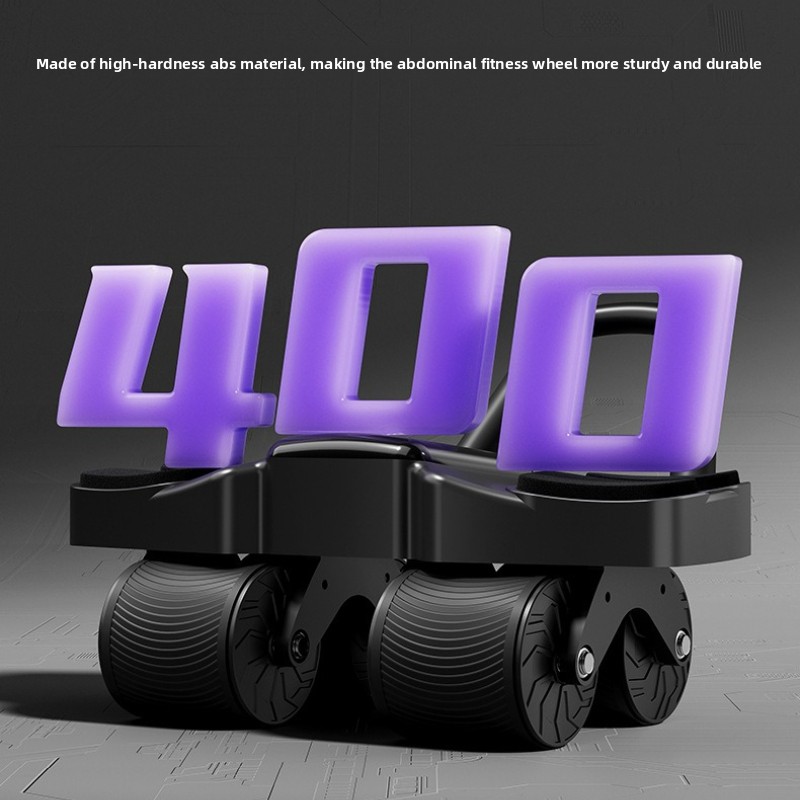 Auto Rebound Four Wheel Ab Rol - Ab Wheel Roller ulasan dan harga
