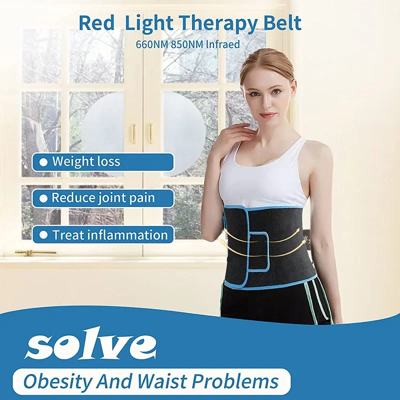 LED Phototherapy Massage Belt  - Weight Lifting Belt ulasan dan harga
