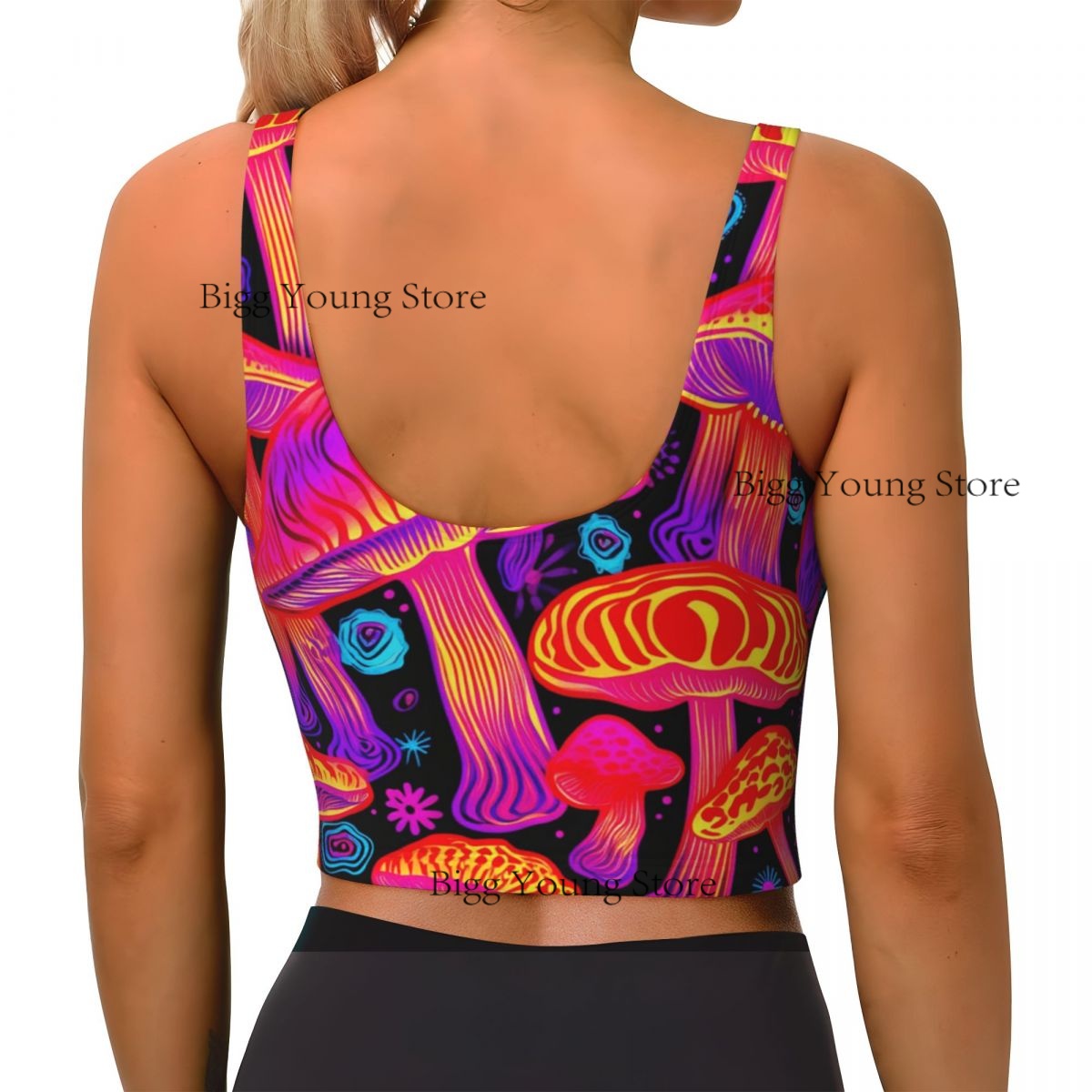 Group Mushrooms Basic Tops Wom - Yoga Fitness Group ulasan dan harga