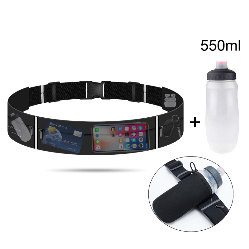Running Belt Waist Bag with Wa - Weight Lifting Belt ulasan dan harga