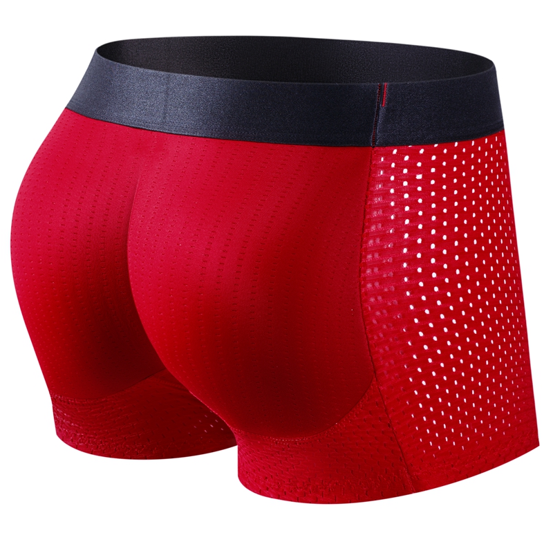 Men Trunks Built-in Fake Butt  - Hip Thrust Pad ulasan dan harga