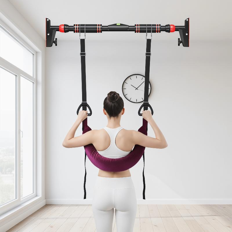 Home Gym Lumbar Traction Belt  - Weight Lifting Belt ulasan dan harga