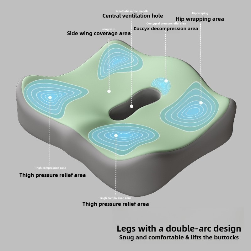 Memory Foam Seat Cushion for C - Hip Thrust Pad ulasan dan harga