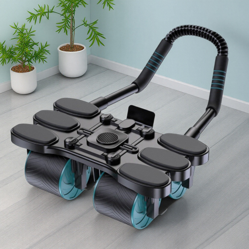Four Wheel Abdominal Strengthe - Ab Wheel Roller ulasan dan harga