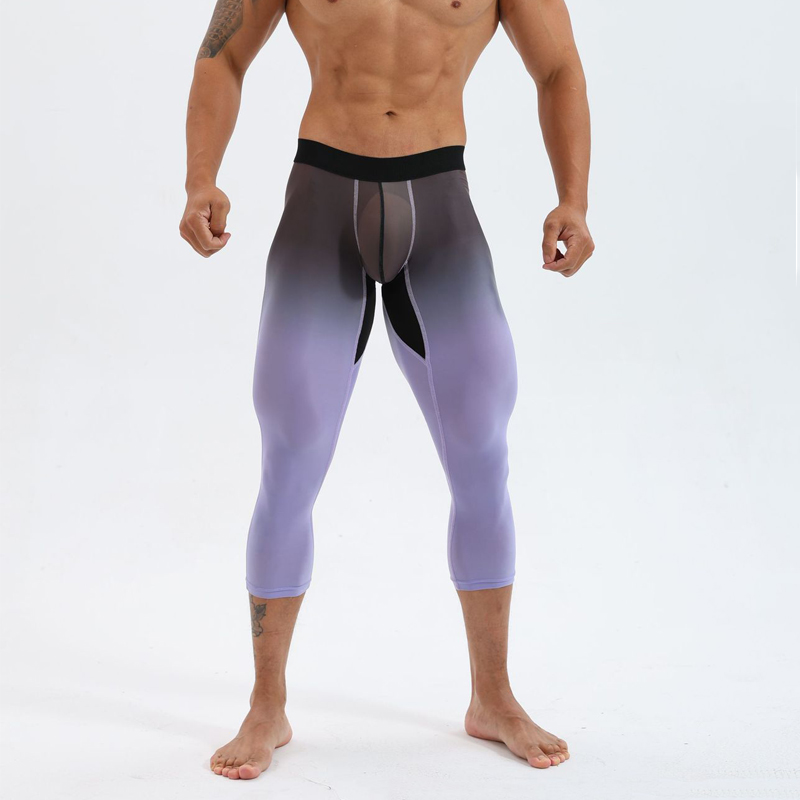 Men's High-Waist Compression T - Yoga Fitness For Men ulasan dan harga