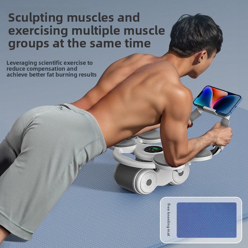 Four Elbow Support, Abdominal  - Ab Wheel Roller ulasan dan harga