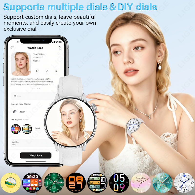 LIGE Sports Smart Watch for Wo - Yoga Fitness Oxygen ulasan dan harga