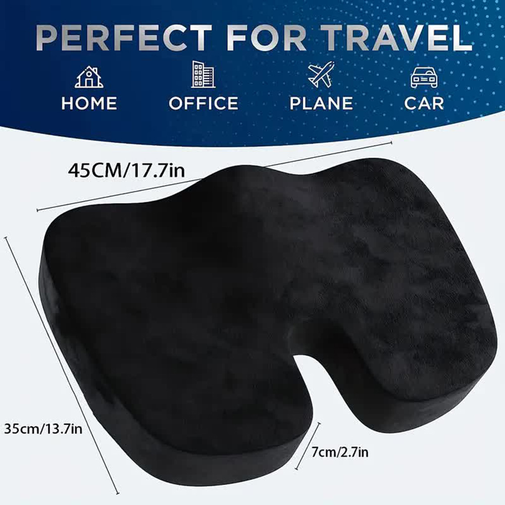 Travel Seat Cushion Memory Foa - Hip Thrust Pad ulasan dan harga