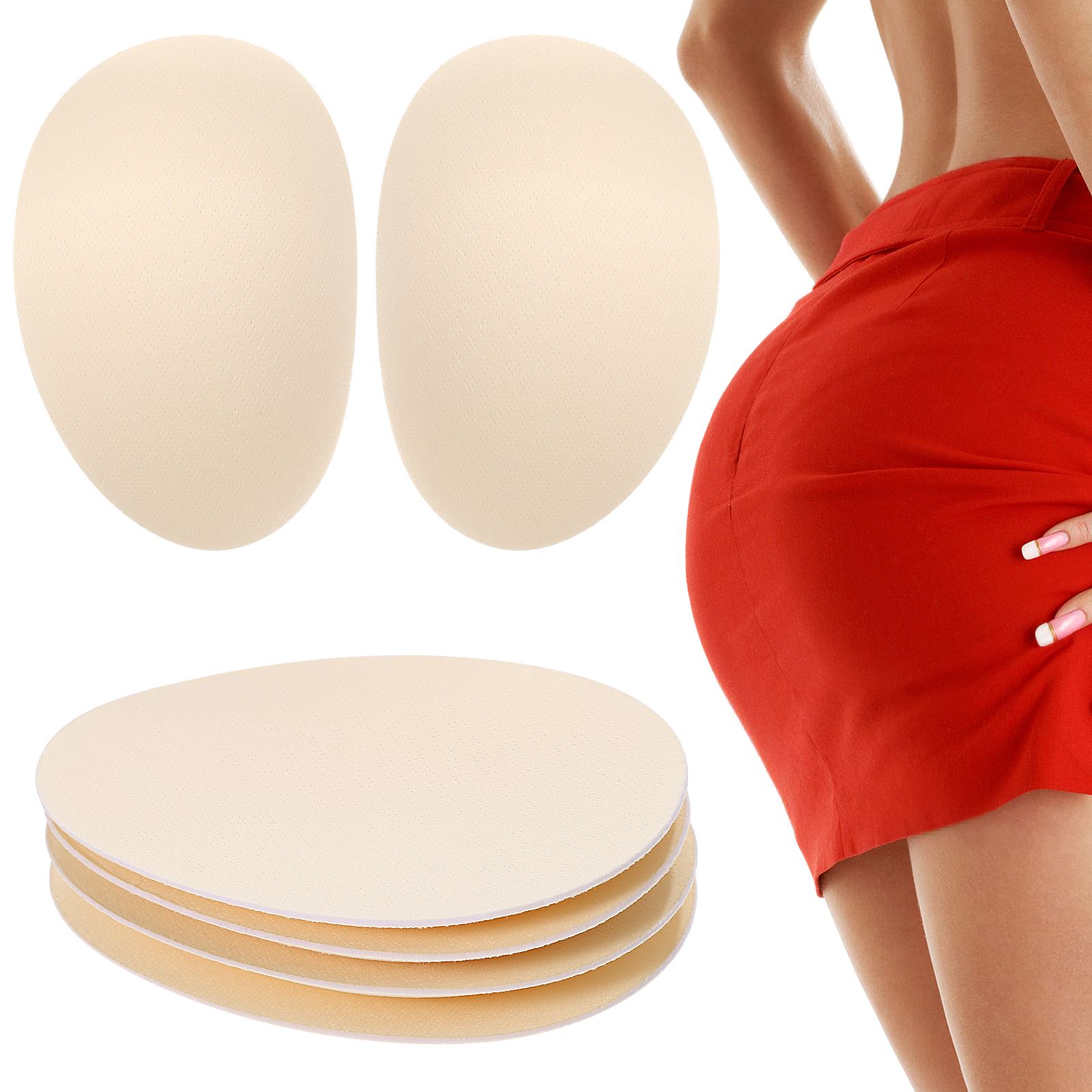 4pcs Crossdressing Hip Pads Sp - Hip Thrust Pad ulasan dan harga