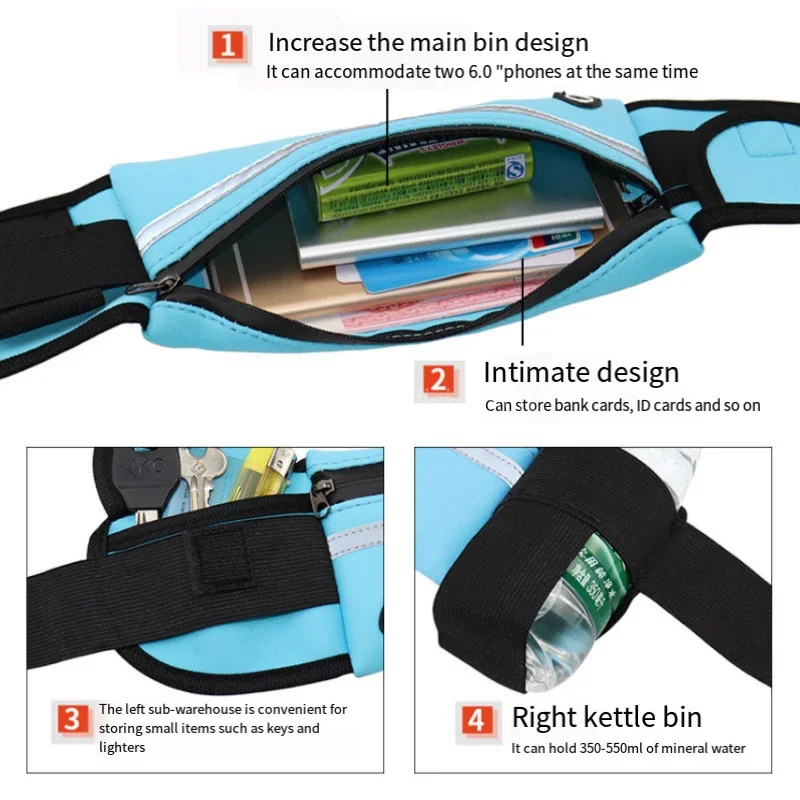 1pc Running Bag Women Waist ba - Weight Lifting Belt ulasan dan harga